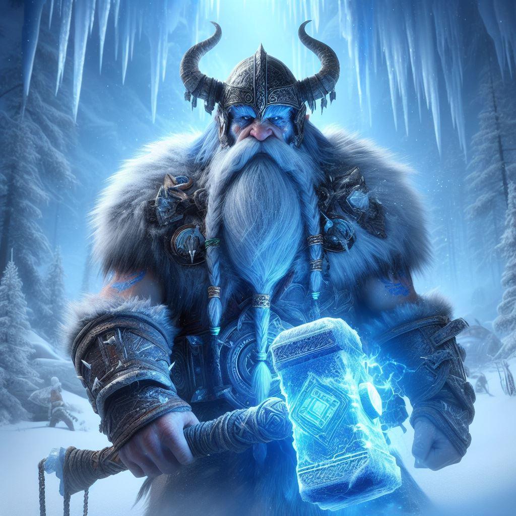 Elmer is an ice dwarf!